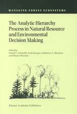 The Analytic Hierarchy Process in Natural Resource and Environmental Decision Making