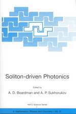 Soliton-driven Photonics