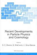 Recent Developments in Particle Physics and Cosmology