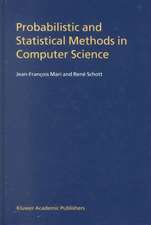 Probabilistic and Statistical Methods in Computer Science