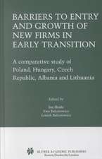 Barriers to Entry and Growth of New Firms in Early Transition