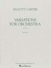 Variations for Orchestra (1967): Study Score