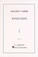 Ionisation for Percussion Ensemble of 13 Players: Full Score