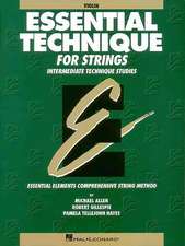 Essential Technique for Strings: Intermediate Technique Studies