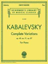 Complete Variations: Piano Solo