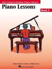 Piano Lessons Book 5: Hal Leonard Student Piano Library