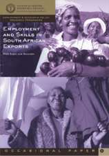 Employment and Skills in Southern African Exports