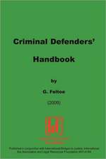 Criminal Defenders Handbook