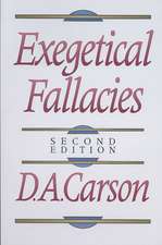 Exegetical Fallacies