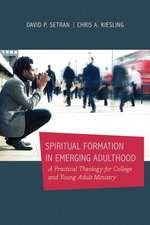 Spiritual Formation in Emerging Adulthood – A Practical Theology for College and Young Adult Ministry