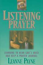 Listening Prayer