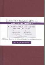 Minister`s Service Manual