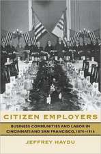 Citizen Employers – Business Communities and Labor in Cincinnati and San Francisco, 1870–1916