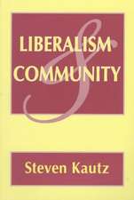 Liberalism and Community