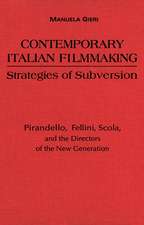 Contemporary Italian Filmmaking