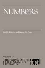 Forms of Old Testament Literature: Numbers