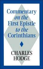 Commentary on the First Epistle to the Corinthians