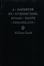 A Handbook of International Human Rights Terminology