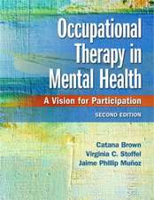 Occupational Therapy in Mental Health