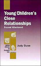 Young Children's Close Relationships: Beyond Attachment