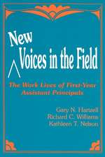 New Voices in the Field: The Work Lives of First-Year Assistant Principals