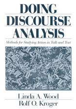 Doing Discourse Analysis