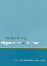 The Handbook of Negotiation and Culture