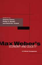 Max Weber's Economy and Society: A Critical Companion