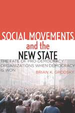 Social Movements and the New State: The Fate of Pro-Democracy Organizations When Democracy Is Won