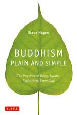 Buddhism Plain and Simple: The Practice of Being Aware, Right Now, Every Day