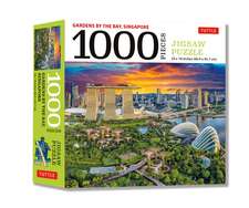 Singapore's Gardens by the Bay - 1000 Piece Jigsaw Puzzle: (Finished Size 24 in X 18 in)