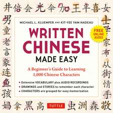 Written Chinese Made Easy