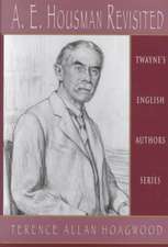 English Authors Series: A. E. Housman Revisited