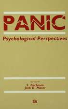 Panic: Psychological Perspectives