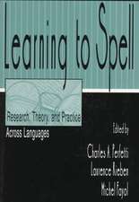 Learning to Spell: Research, Theory, and Practice Across Languages