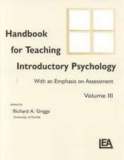 Handbook for Teaching Introductory Psychology: Volume Ii