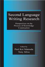 Second Language Writing Research: Perspectives on the Process of Knowledge Construction