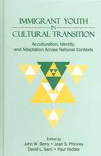 Immigrant Youth in Cultural Transition: Acculturation, Identity, and Adaptation Across National Contexts