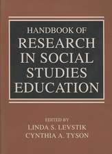 Handbook of Research in Social Studies Education