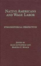 Native Americans and Wage Labor