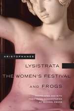 Lysistrata, the Women's Festival, and Frogs