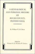 A Genealogical and Personal History of Bucks County, Pennsylvania