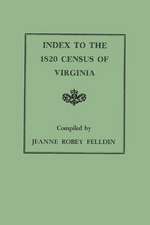 Index to the 1820 Census of Virginia