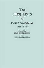 The Jury Lists of South Carolina, 1778-1779