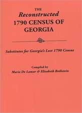 Reconstructed 1790 Census of Georgia