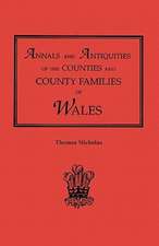 Annals and Antiquities of the Counties and County Families of Wales [Revised and Enlarged Edition, 1872]. in Two Volumes. Volume II: A Finding Aid