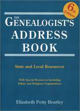 The Genealogist's Address Book. 6th Edition