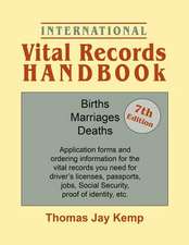 International Vital Records Handbook. 7th Edition