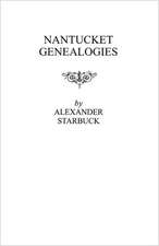 Nantucket Genealogies