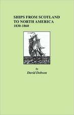 Ships from Scotland to North America